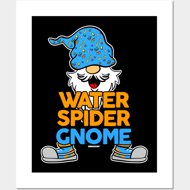 Christmas Peak Coworker Swagazon Associate WaterSpider Gnome Wall Art by Swagazon